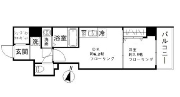 K　BRIDGE　ASAKUSAの物件間取画像